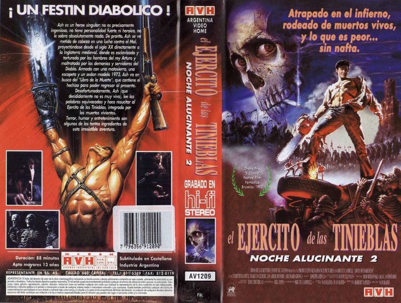 Army of Darkness - RaroVHS: VHS Argentina