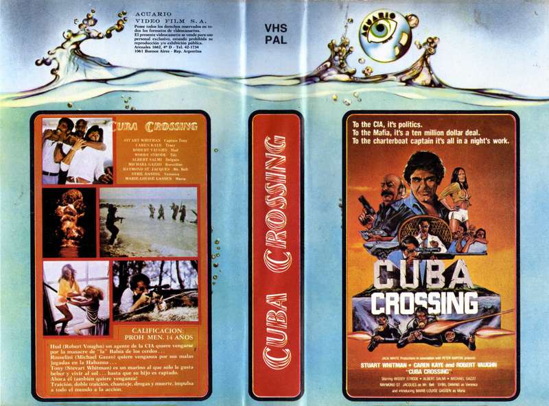 Cuba Crossing (1980) VHS Argentina Cover