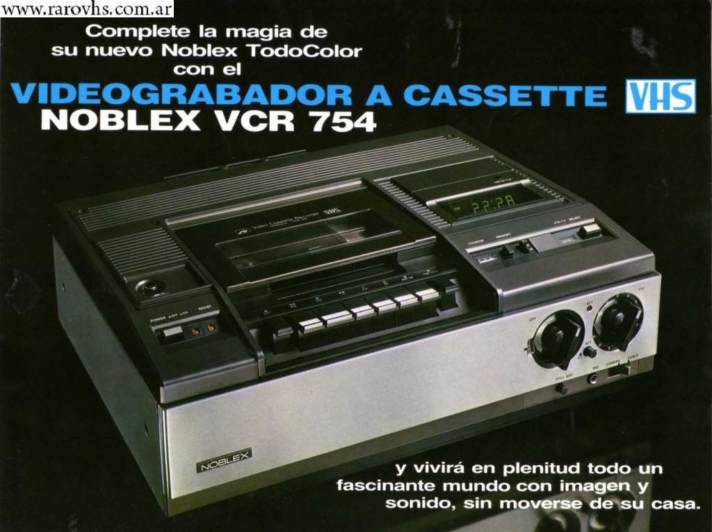 Noblex VCR 754