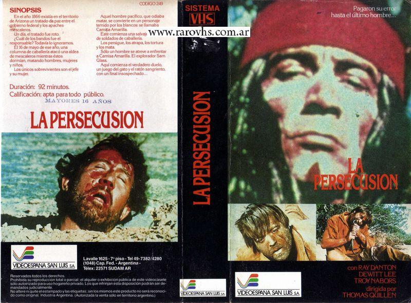La Persecusión = Apache Blood (1975)
