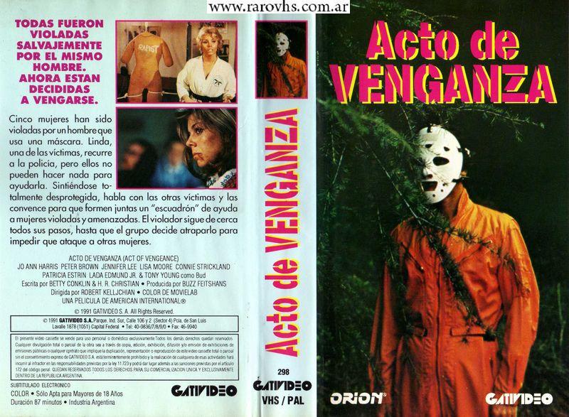 Acto de Venganza = Act of Vengeance (1974)