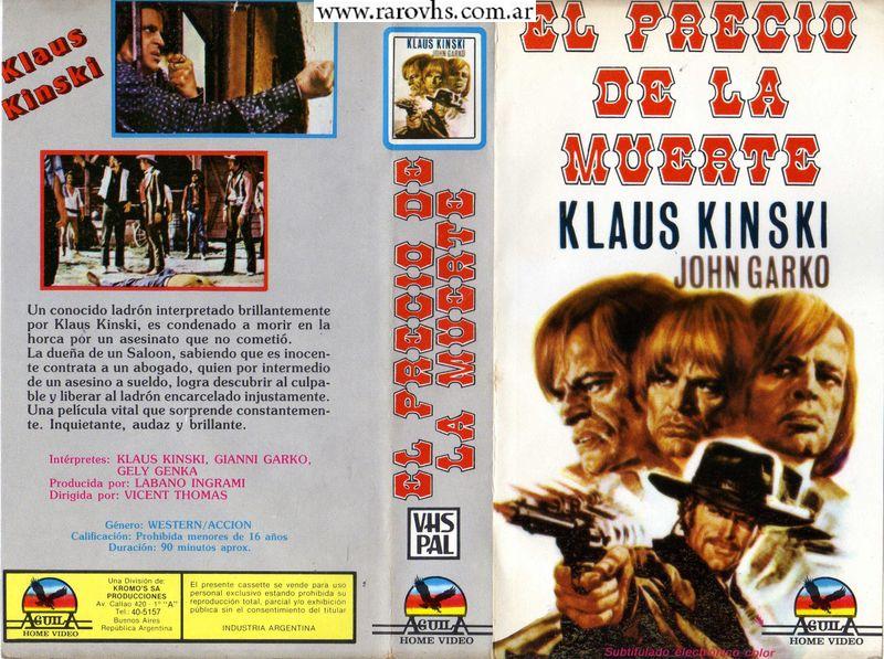 El precio de la Muerte = Il venditore di morte (1971) con Klaus Kinski