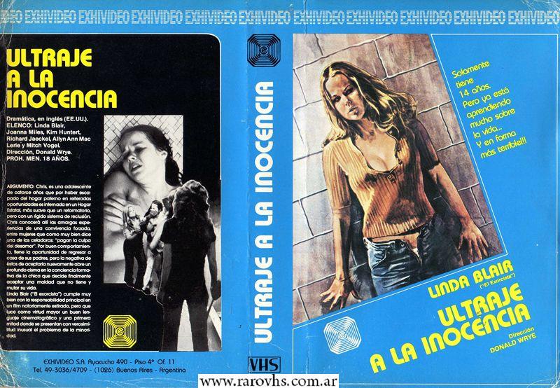 Ultraje a la inocencia = Born Innocent (1974) con Linda Blair (Carátula gigante completa)