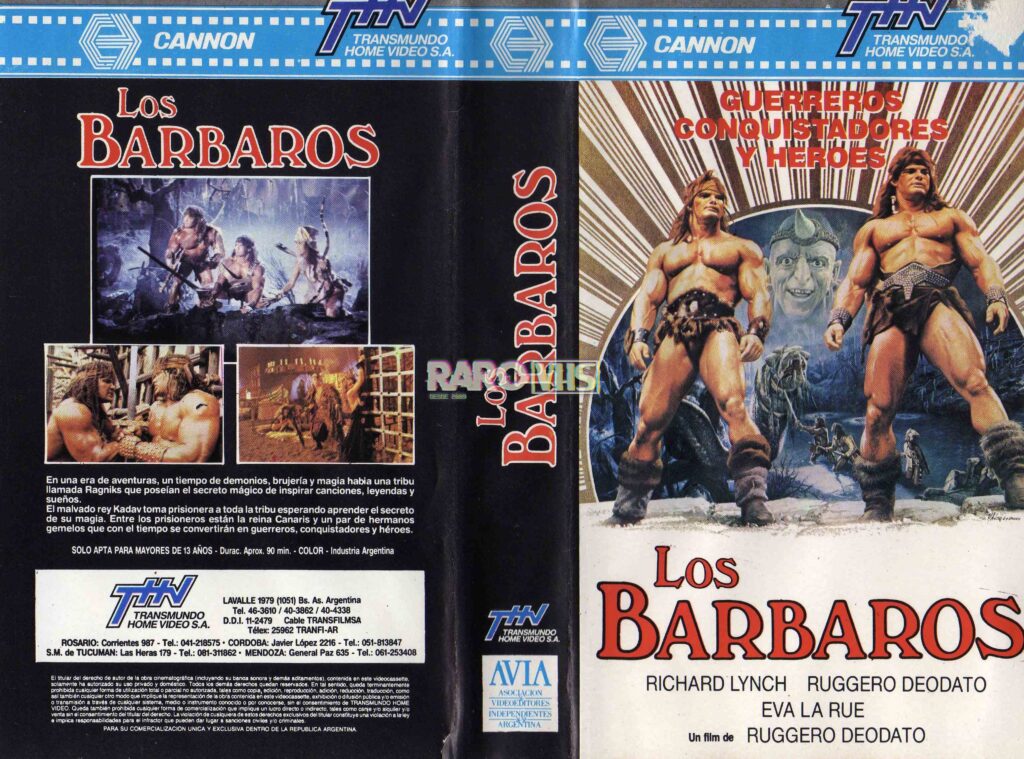 The barbarians / Los bárbaros (1987) de Ruggero Deodato