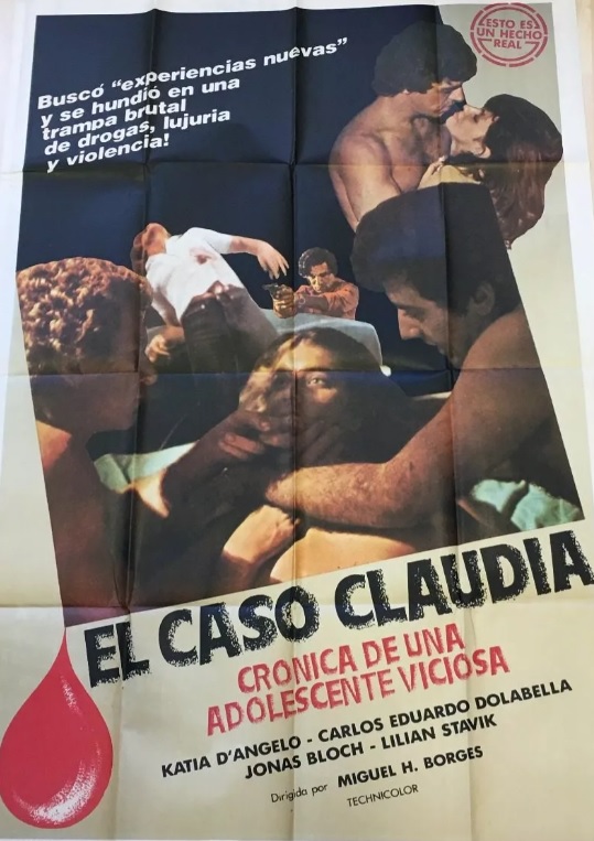 el caso claudia brasil afiche