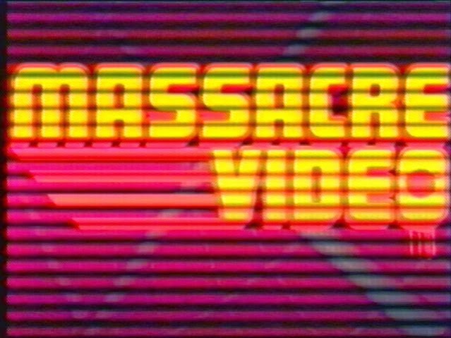 massacre video vhs
