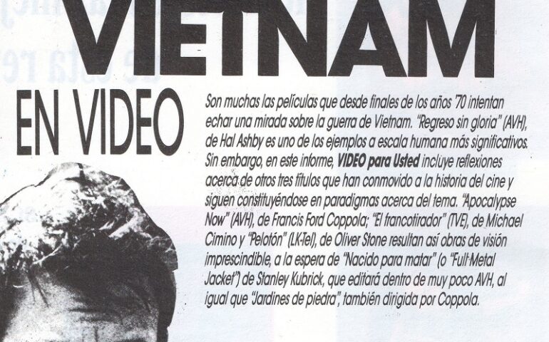 vietnam en video vhs