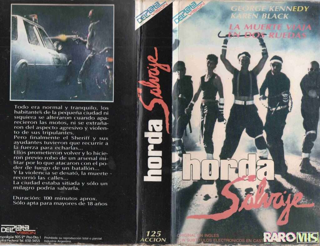 horda salvaje vhs