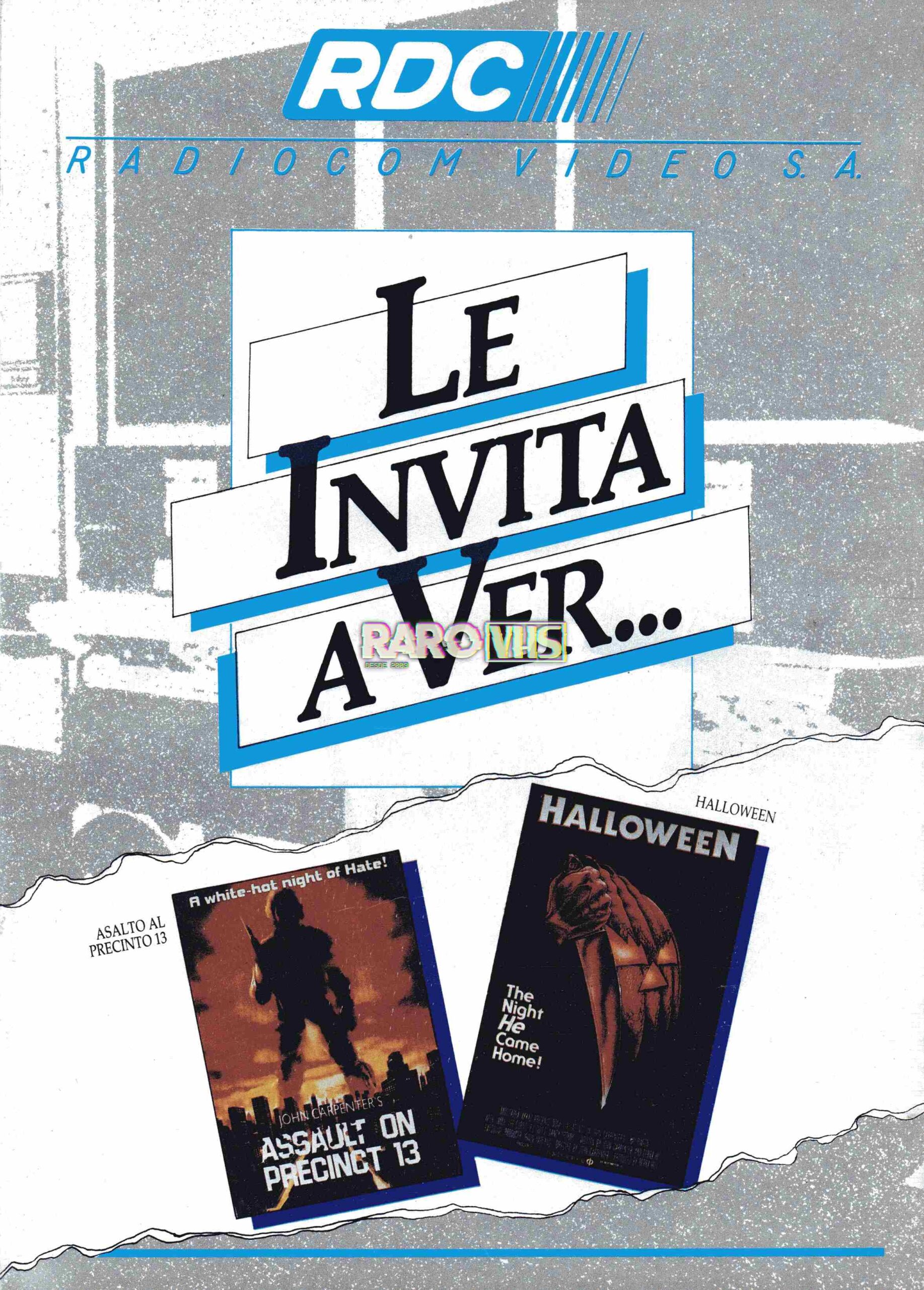 Estrenos de Radiocom de 1986: Halloween y Asalto en el Precinto 13, entre otras
