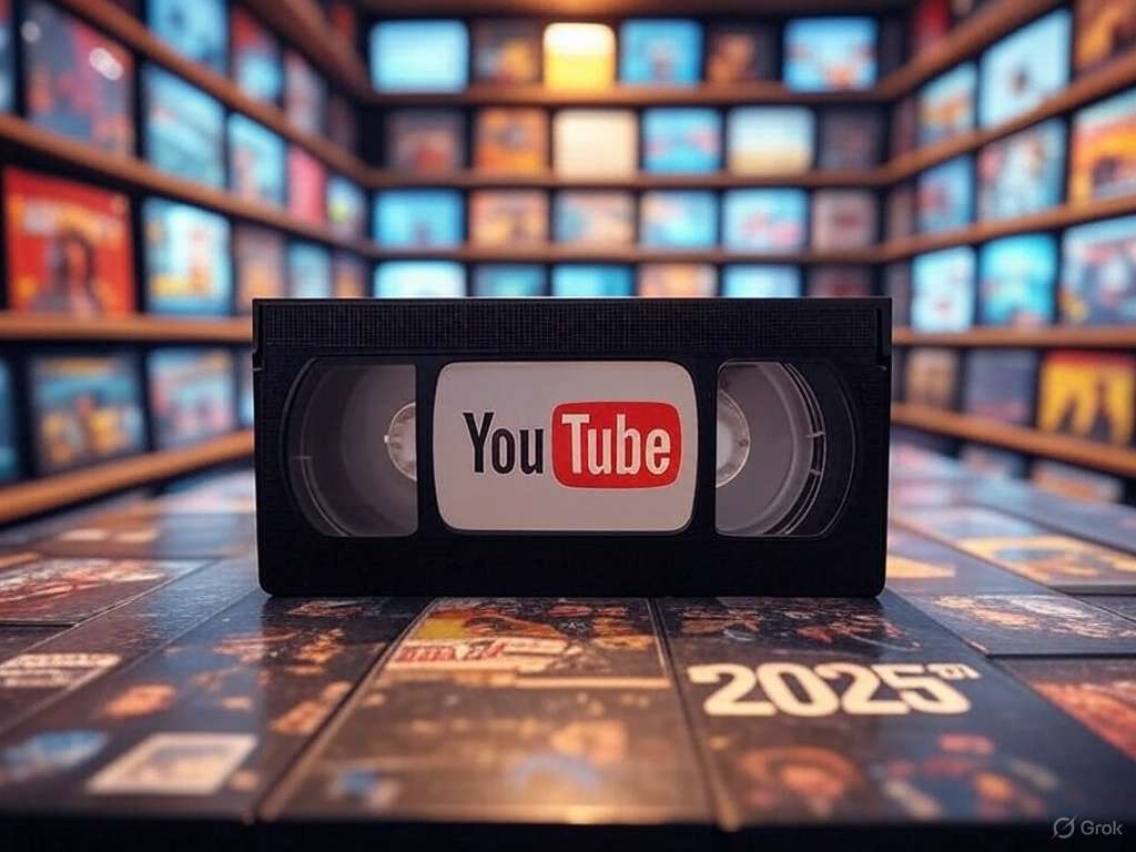 vhs youtube 20 años