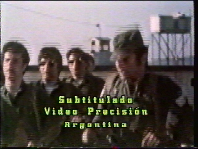 subtitulado en vhs